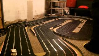 Scalextric RMS Race with commentary [upl. by Lynea747]