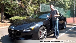 Review 2018 Maserati Quattroporte GTS [upl. by Novit337]