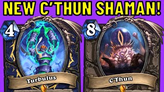 Turbulus is Shaking Up the META CThun Shaman OTK [upl. by Ruzich]