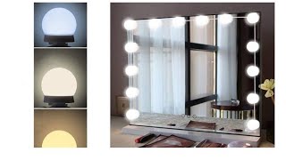 Vanity Mirror Lights  Vanity Lights Review [upl. by Sabian]