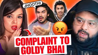 Krutika Complaint To Goldy Bhai ft soulregaltos9810 [upl. by Apostles]