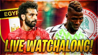 Nigeria 10 Egypt Iheanacho goal defeats Egypt AFCON 2022 Live Watchalong [upl. by Tifanie]