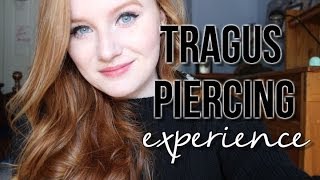 My Tragus Piercing Experience amp Tips [upl. by Arvad]