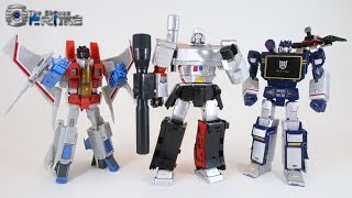 MakeToys MTRM08 Despotron  Masterpiece Megatron Review [upl. by Ycal]