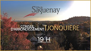 Conseil de larrondissement de Jonquière 4 décembre 2024 [upl. by Hoy]