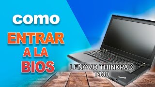 Como Entrar a la BIOS Lenovo ThinkPad Windows 10✅ bios lenovo [upl. by Artenek838]