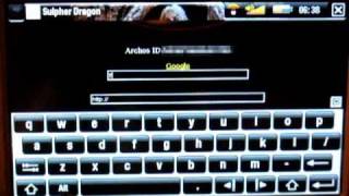 Archos 605 Wifi Web browser Hack [upl. by Enneyehs]