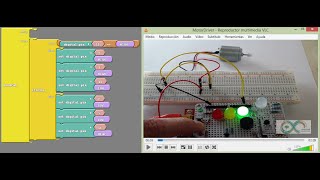 Arduino  Ardublock Motor Control  Control de Motor [upl. by Ireg]