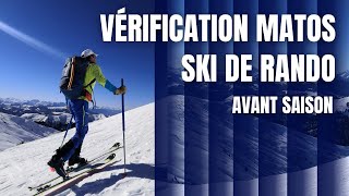 Vérification du matériels de ski de randonnée avant saison conseils et astuces EVOLUTION [upl. by Adorl862]