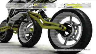 Rondinaud deisgn three wheels motorcycle concept video 1 [upl. by Ran]