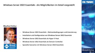 Windows Server 2022 Essentials  die Möglichkeiten im Detail vorgestellt [upl. by Hsitirb]