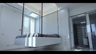 Mobili trasformabili a scomparsa nel soffitto Bed Up Down® [upl. by Idnym110]