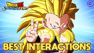 Gotenks BEST Interactions Special Quotes  Dragon Ball Sparking Zero [upl. by Lefty]