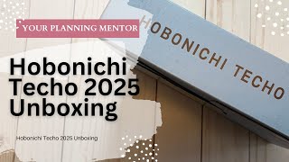 Unboxing Hobonichi Techo 2025 Haul [upl. by Lounge601]