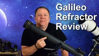 Review of the Galileo 800mm x 60mm refractor telescope [upl. by Annahsat]