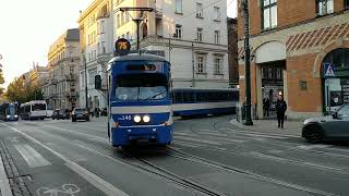 Tramway de Cracovie  MPK Kraków [upl. by Etna617]