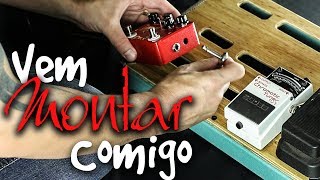 COMO MONTAR PEDAL BOARD REDUZIDO [upl. by Yumuk]