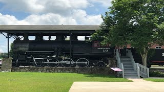 Steam Train Adventures 72 1906 Baldwin 282 in Greenwood SC [upl. by Lindly]