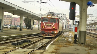 060EALE5100 4000782 ELok in Gara Cluj Napoca Station  03 February 2017 [upl. by Roer]