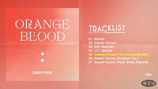 Full Album ENHYPEN 엔하이픈  ORANGE B L O O D [upl. by Tifanie774]