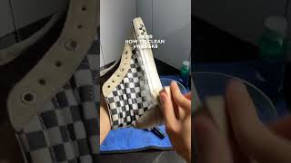 👟✨ ASMR Cómo limpiar tus Vans Sk8🌊🧼 [upl. by Otes736]