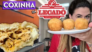 RECEITA DE COXINHA DA LECADÔ  MASSA DE BATATA CREMOSA [upl. by Nellak]