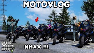 MOTOVLOG DI GTA 5  GTA 5 ROLEPLAY [upl. by Fifine]