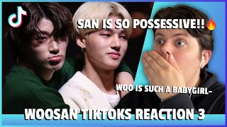 Reacting To SPICY WOOSAN TIKTOKS SAN IS SO WHIPPED FOR WOOYOUNG ATEEZ [upl. by Narf]