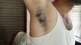 Shaving Hair In Underarm 22 hairinarmpit [upl. by Adolfo446]