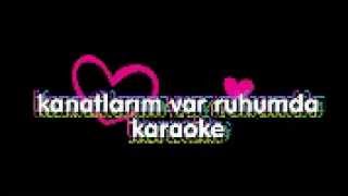 karaoke kanatlarım var ruhumda yeni versiyon [upl. by Knowles87]