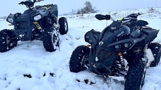 CanAm Renegade 1000 amp Polaris Scrambler 1000 [upl. by Callahan]