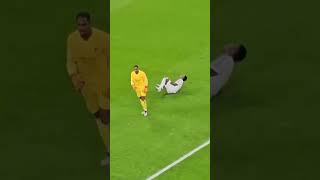 Vinicius Fell Like a Little Kid 🤡 AC Milan vs Real Madrid [upl. by Nerradal]