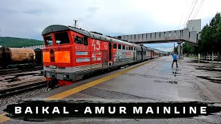 Railway Travel across Russian Far East [upl. by Ataymik]