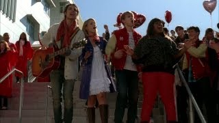 GLEE  Stereo Hearts Full Performance Official Music Video [upl. by Durning]