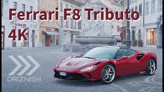 Ferrari F8 Tributo in Rosso Mugello – The Ultimate 4K Supercar Showcase [upl. by Anoiek]