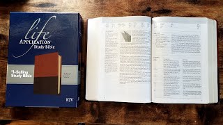 KJV Life Application Study Bible Review [upl. by Ricardama564]