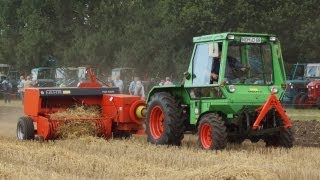 Stropersen met Deutz Intrac 2003 en Fahr HD 400 Trekkerweb [upl. by Olson]