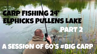 Carp Fishing  Elphicks Pullens A session of 60’s Part 2 [upl. by Ailaht115]