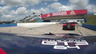 2024 Sebring 12h  64 Ford Mustang Onboard [upl. by Bondon]