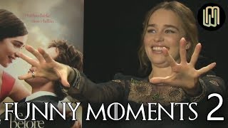 Emilia Clarkes Funny Moments PART 2 [upl. by Dorison]