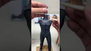 Clay Artisan JAY ：Creating a Powerful Black Panther Sculpture [upl. by Faux477]