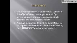 Autosys Introduction Class 1 [upl. by Esnahc]