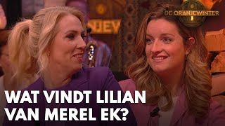 Wat vindt Lilian Marijnissen van Merel Ek als politiek verslaggever  DE ORANJEWINTER [upl. by Enylrac479]