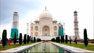 Taj Mahal  World Wonder in Agra  Trip From New Delhi  India [upl. by Ailiec]