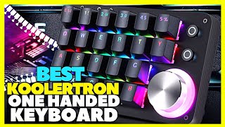 Top 5 Best Koolertron One Handed Mechanical Keyboard In 2023 [upl. by Nonrev]