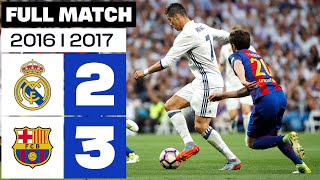 Real Madrid vs FC Barcelona 23 20162017 PARTIDO COMPLETO [upl. by Uhej]