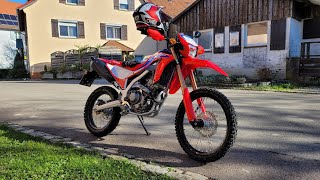 Die erste Fahrt mit meiner neuen Honda CRF 300L [upl. by Ailemor507]