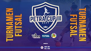 U15 PUTRA LONTAR vs HANAR JR  TURNAMEN FUTSAL PETRA CUP III [upl. by Wetzell]