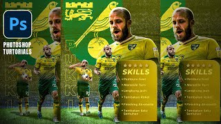 Teemu Pukki sport design English Premier League photoshop [upl. by Lizabeth706]