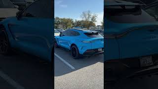 Aston Martin DBX 707 2024 Blue automobile carros cars fastcars tuning hypercar [upl. by Buford]